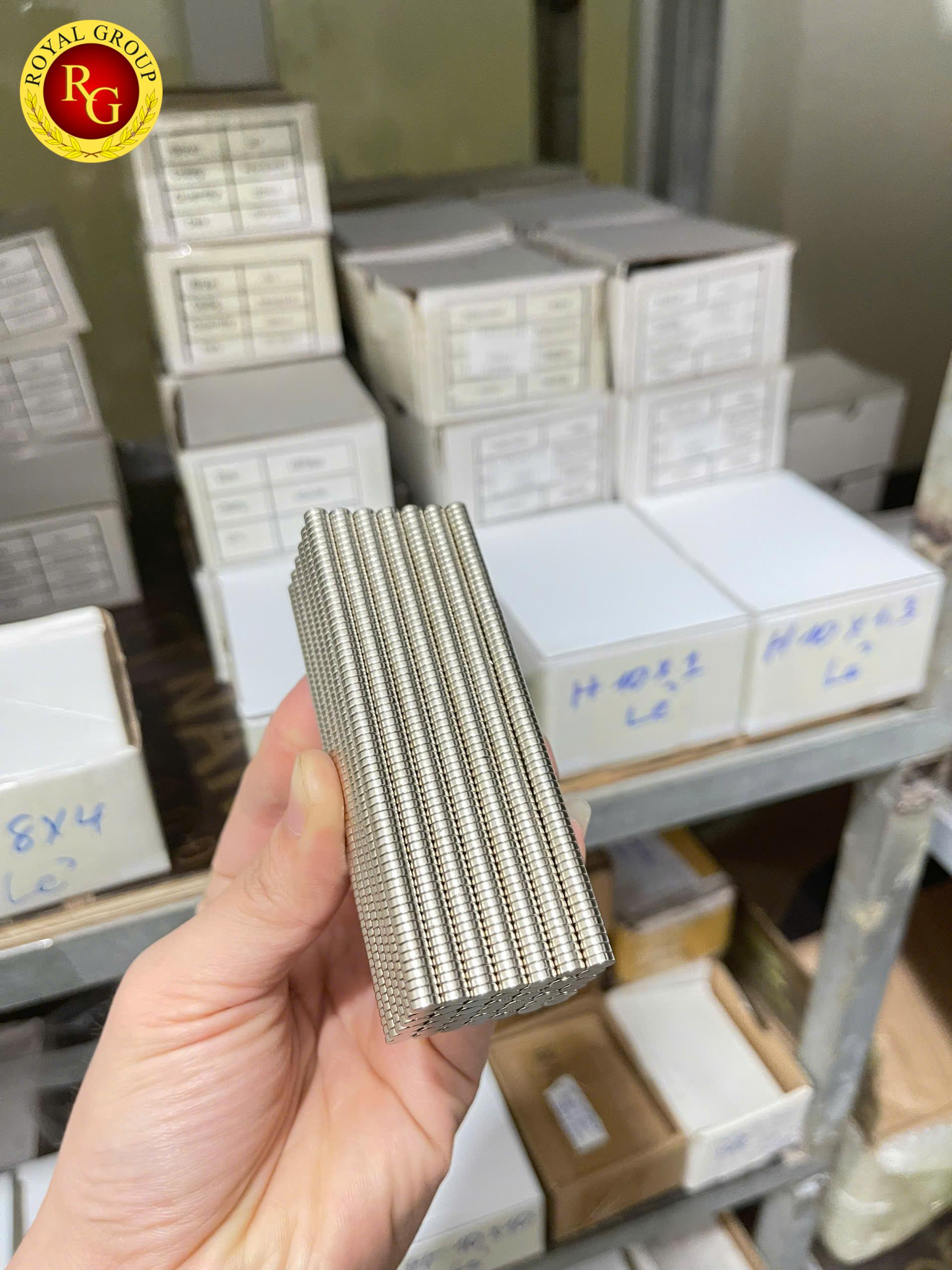 Nam châm chịu nhiệt 5x1,5mm 350 độ C