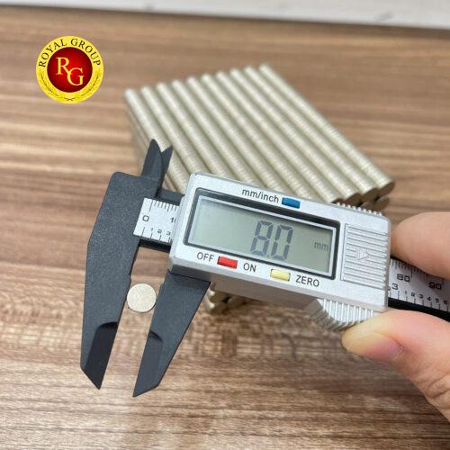 Alternative view of Nam châm chịu nhiệt 8x2mm 350 độ