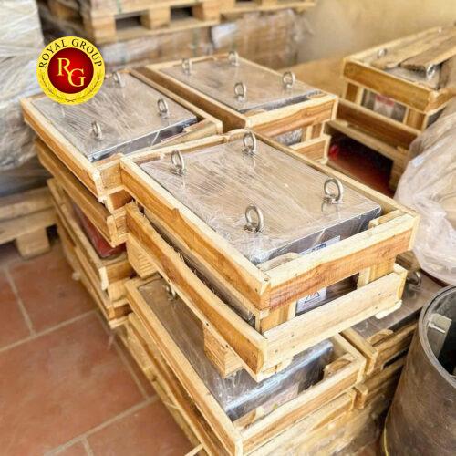 Alternative view of Nam châm phẳng 900x800x250mm bọc inox 304