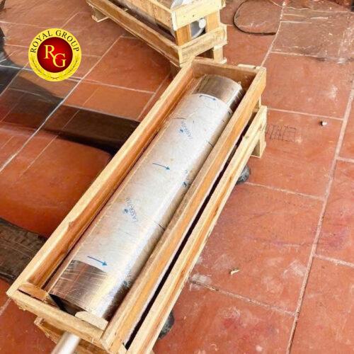 Rulo từ 250x1200mm lực từ 2900 Gauss bọc inox 304
