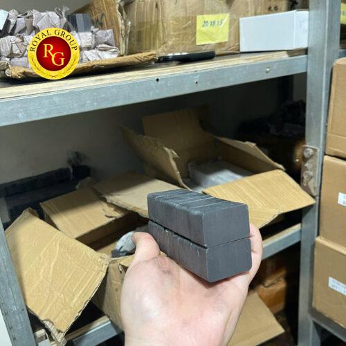 Nam châm Ferrite hình chữ nhật 40x25x10mm