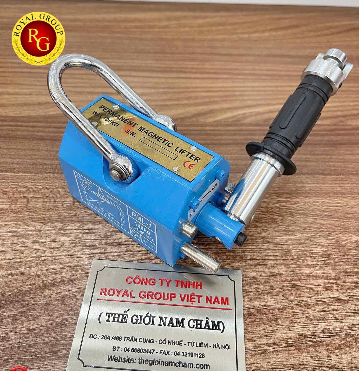 NAM CHÂM NÂNG PML 100KG | NAM CHÂM TAY GẠT MINI