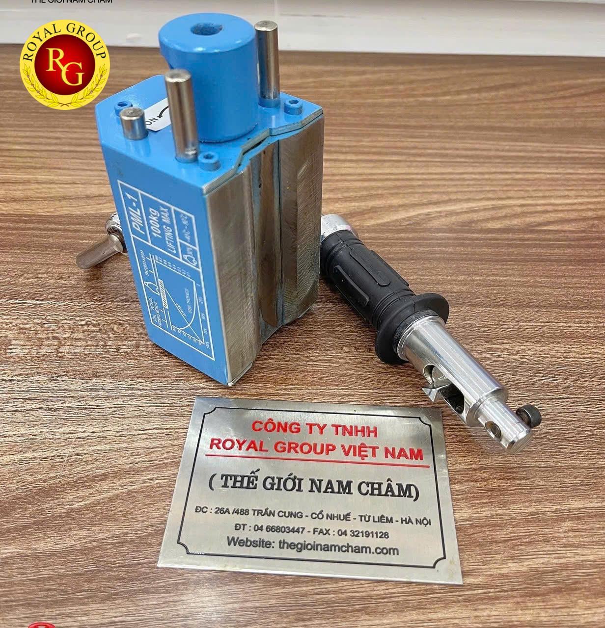 NAM CHÂM NÂNG PML 100KG | NAM CHÂM TAY GẠT MINI - Ảnh 3