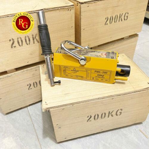 Alternative view of NAM CHÂM NÂNG PML 200KG | NAM CHÂM NÂNG TAY GẠT NHỎ GỌN
