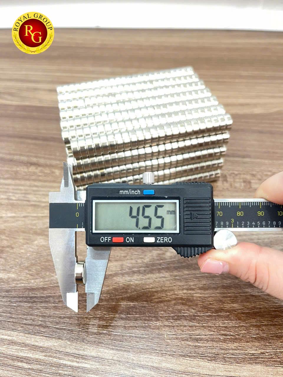 Nam Châm Viên 12x5mm - Ảnh 3
