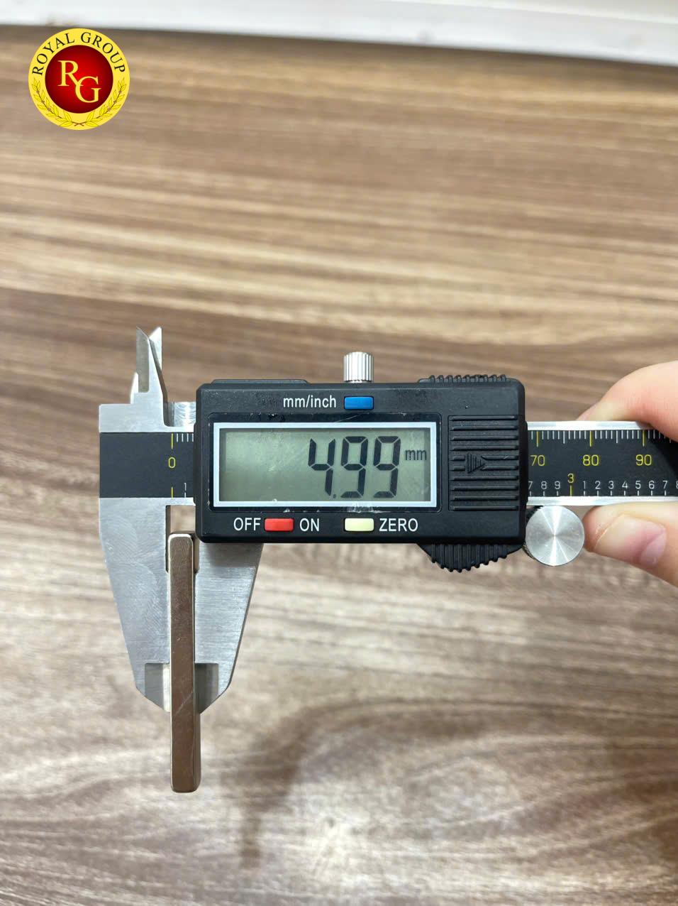 Nam châm chịu nhiệt 150 độ 50x5x5mm