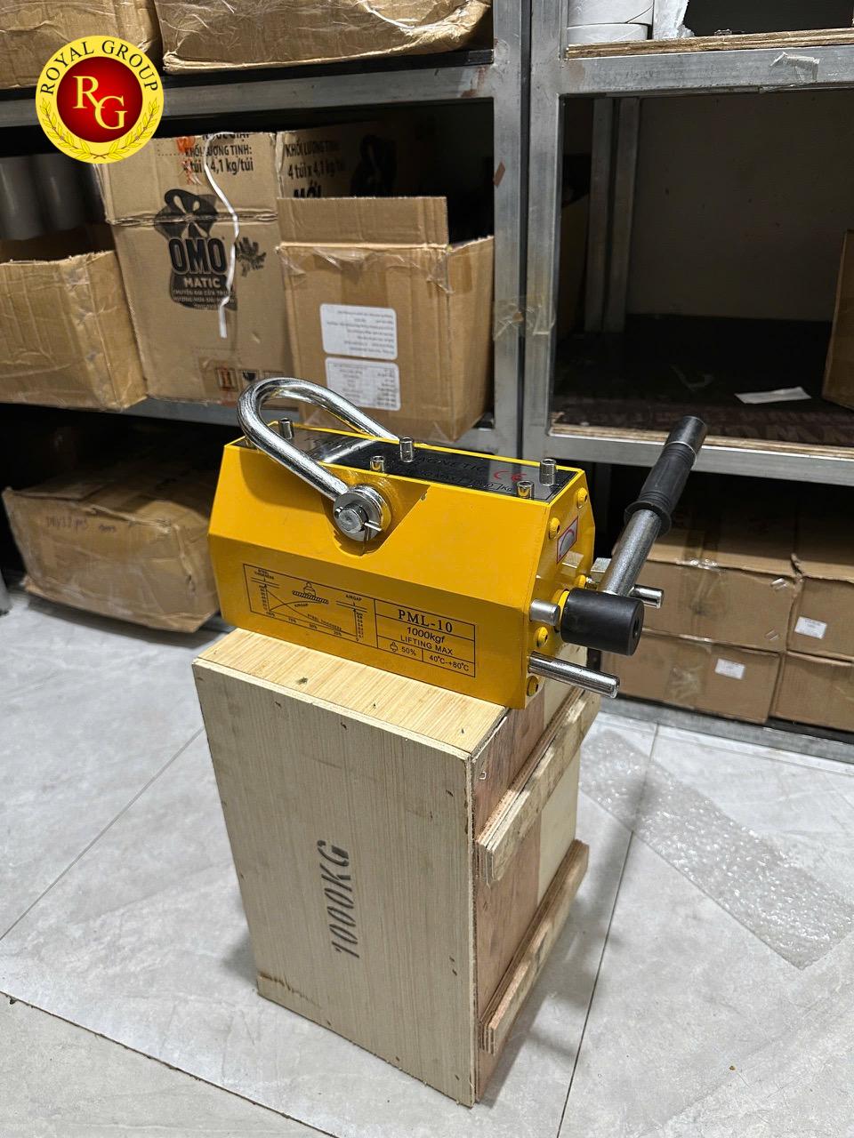 NAM CHÂM NÂNG PML 1000KG | NAM CHÂM NÂNG TAY GẠT CÔNG NGHIỆP