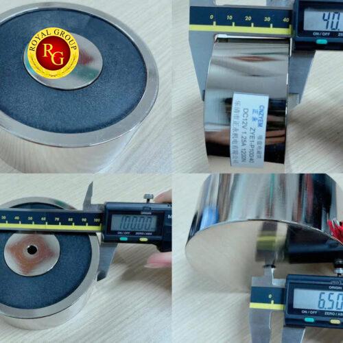 NAM CHÂM ĐIỆN 1500N – 150KG | 100/40mm 24(12)V DC