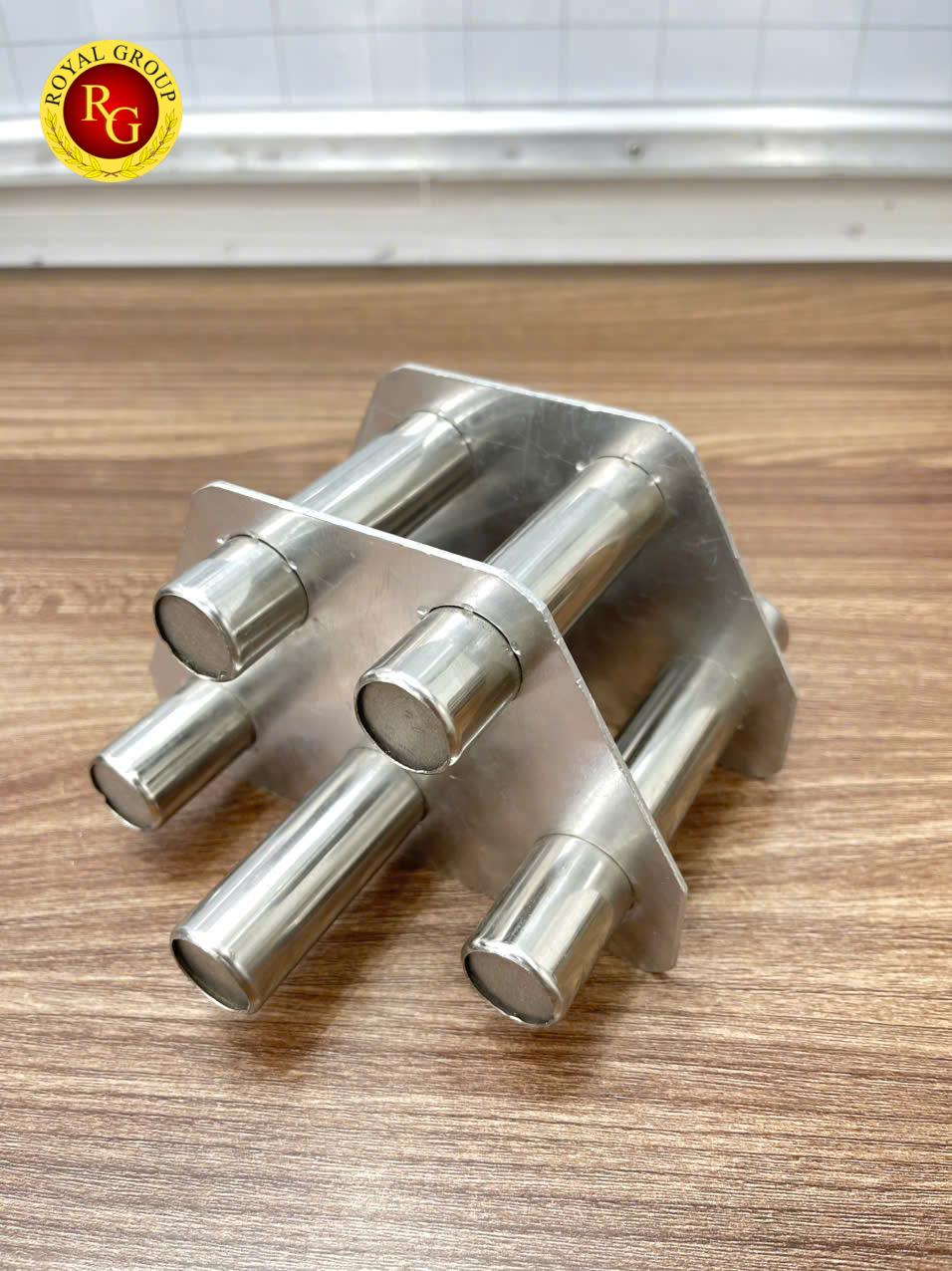 Giàn nam châm thanh lọc sắt 5 thanh bọc inox 304