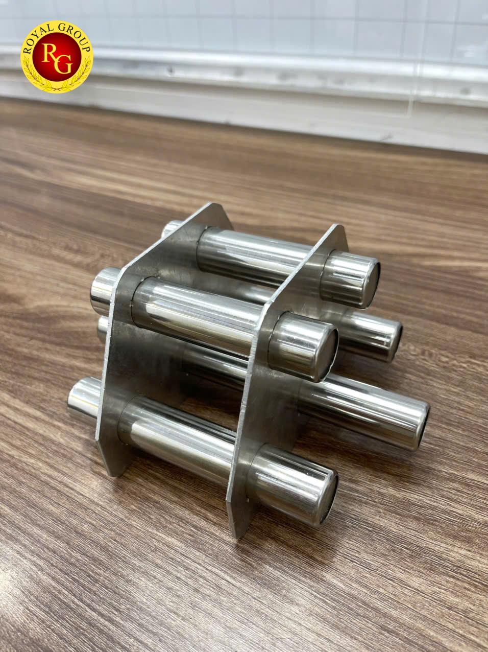 Giàn nam châm thanh lọc sắt 5 thanh bọc inox 304 - Ảnh 2
