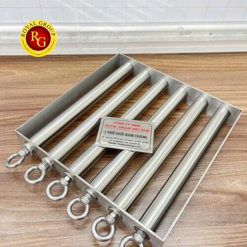 Bộ Giàn Nam Châm Thanh Tròn Vệ Sinh Nhanh 6 Thanh