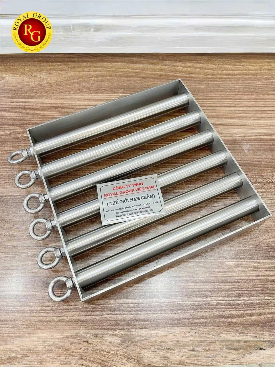 Bộ Giàn Nam Châm Thanh Tròn Vệ Sinh Nhanh 6 Thanh - Ảnh 2