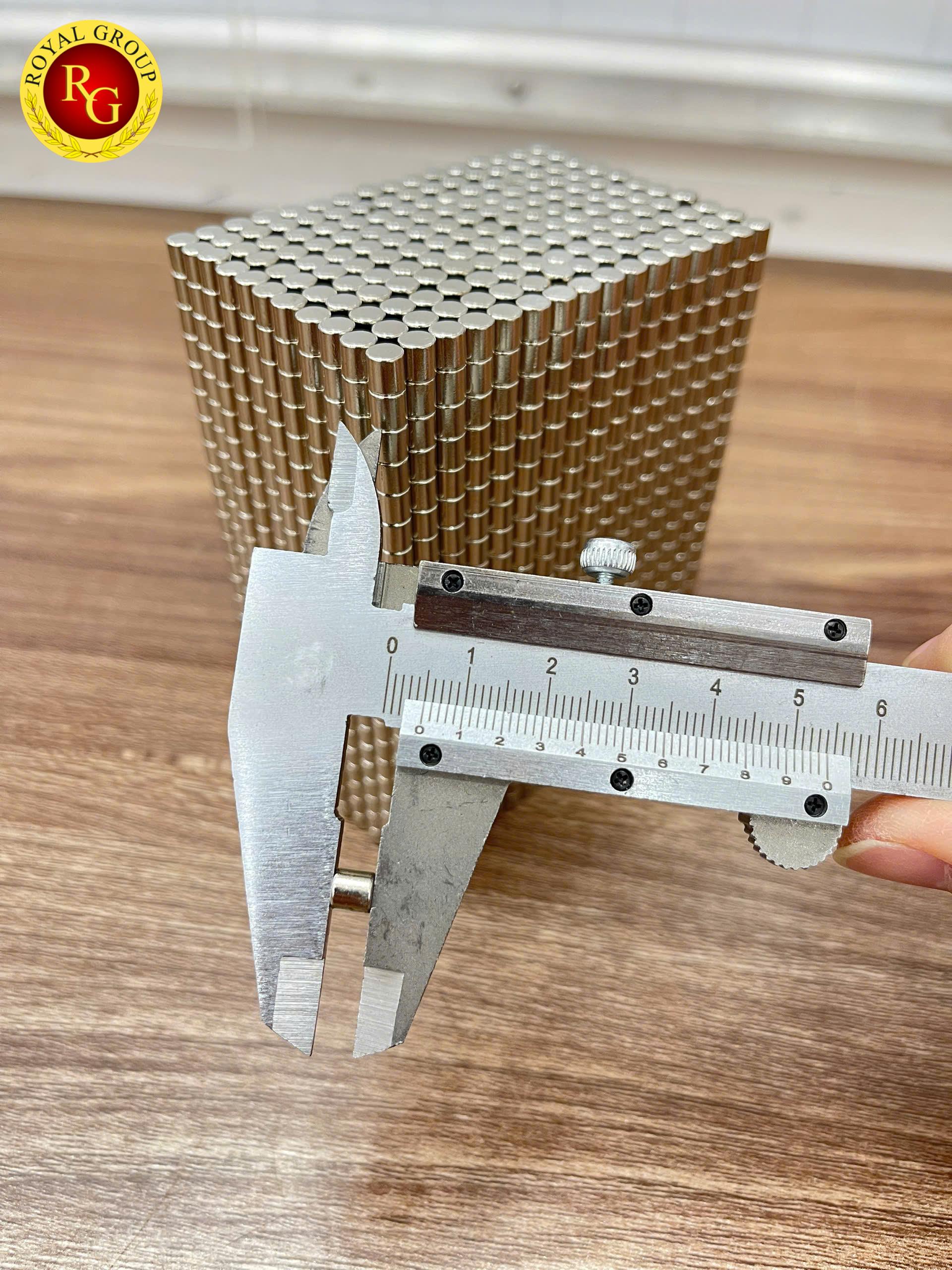 Nam châm đất hiếm 5x5mm - Ảnh 3