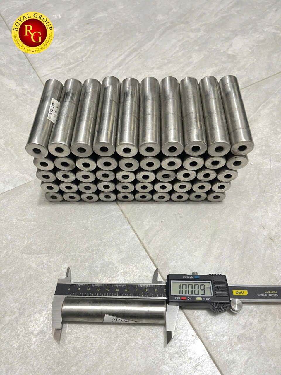 Nam châm thanh 22x100 bọc inox 304