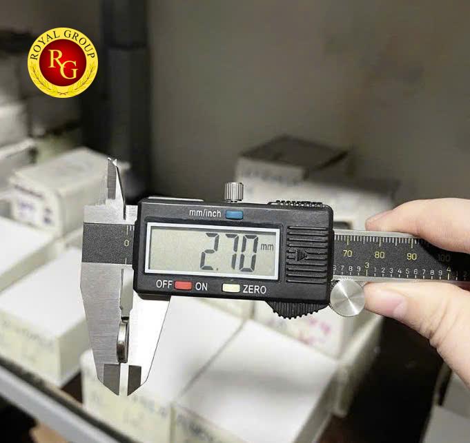 Nam châm đất hiếm 15x3 lỗ vat 4mm - Ảnh 3