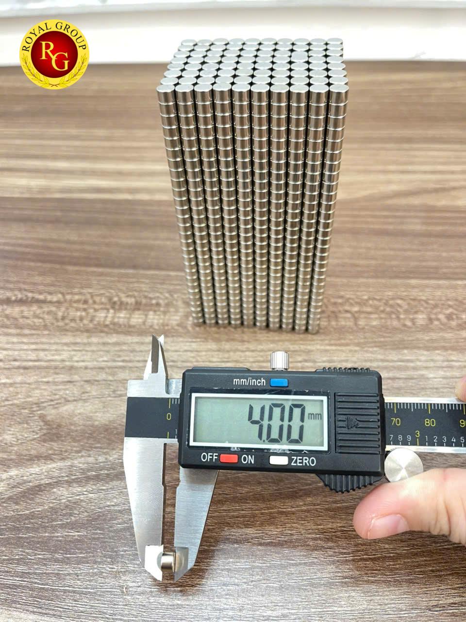 Nam châm đất hiếm 6x4mm - Ảnh 3