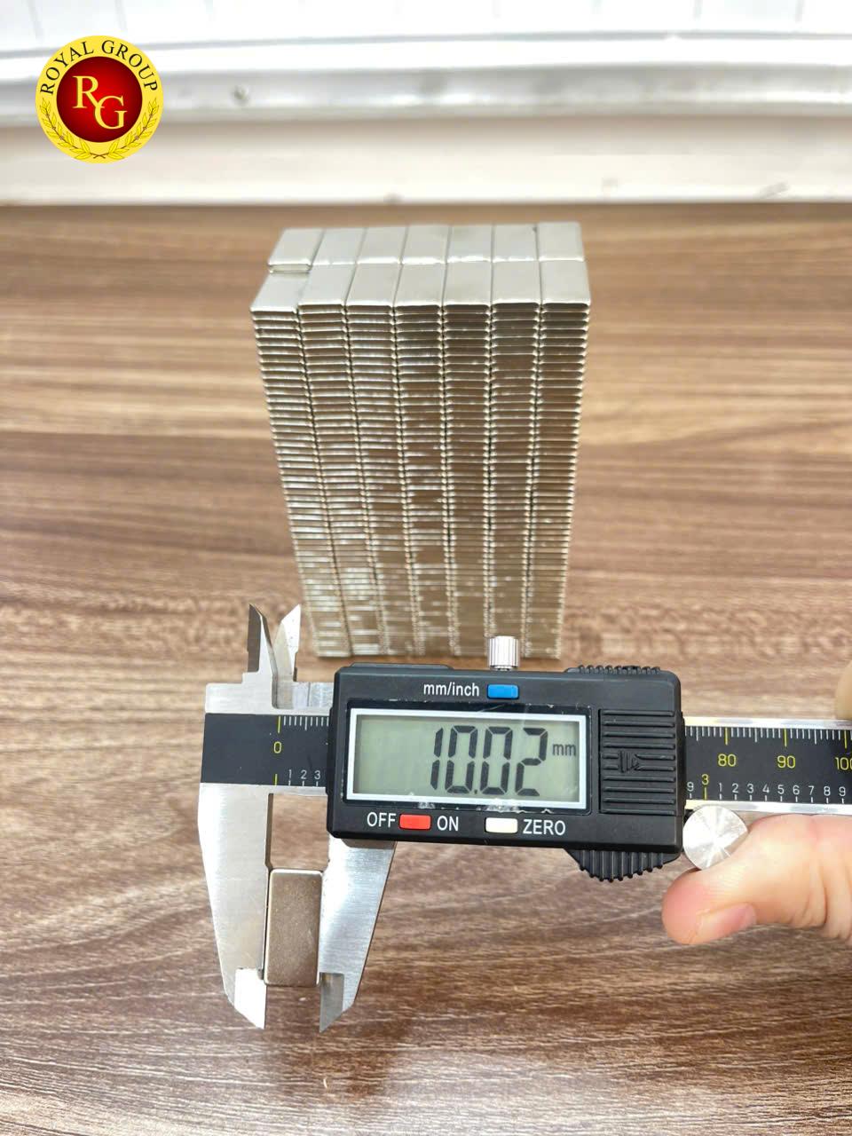 Nam châm đất hiếm 20x10x2mm - Ảnh 3