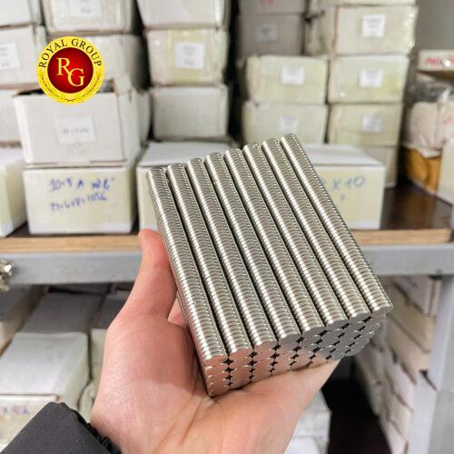 Nam châm đất hiếm 10x1,5mm