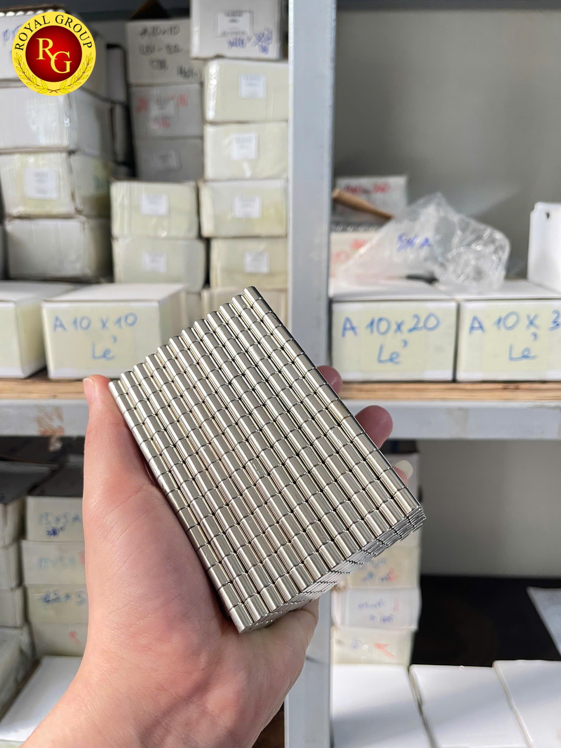 Nam châm đất hiếm 6x8mm