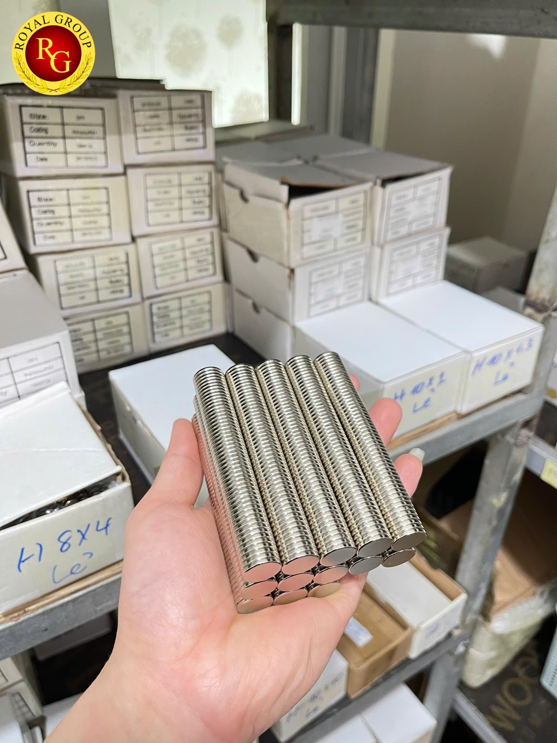 Nam châm đất hiếm 15x2mm