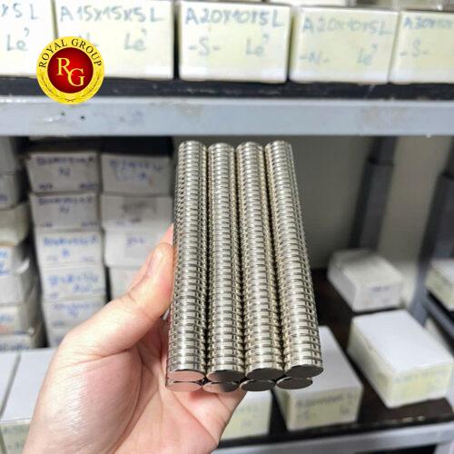 Nam châm đất hiếm  14x3mm