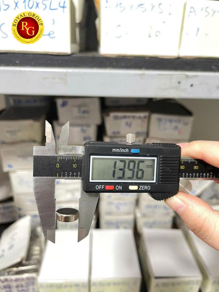 Nam Châm Đất Hiếm 14x5mm - Ảnh 2