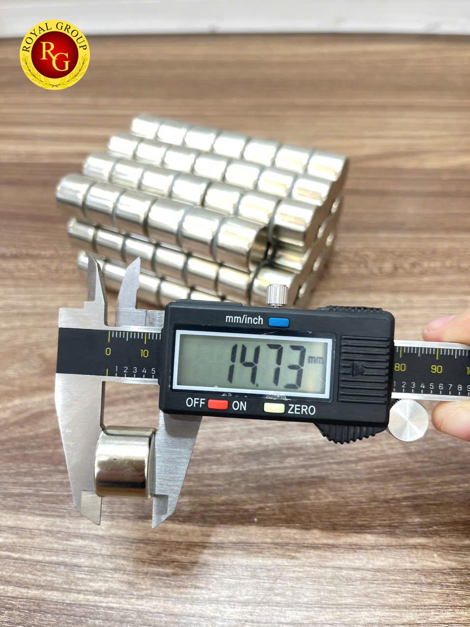 Nam châm đất hiếm 20x15mm - Ảnh 3