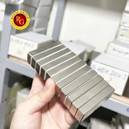 Nam châm đất hiếm 60x20x10mm