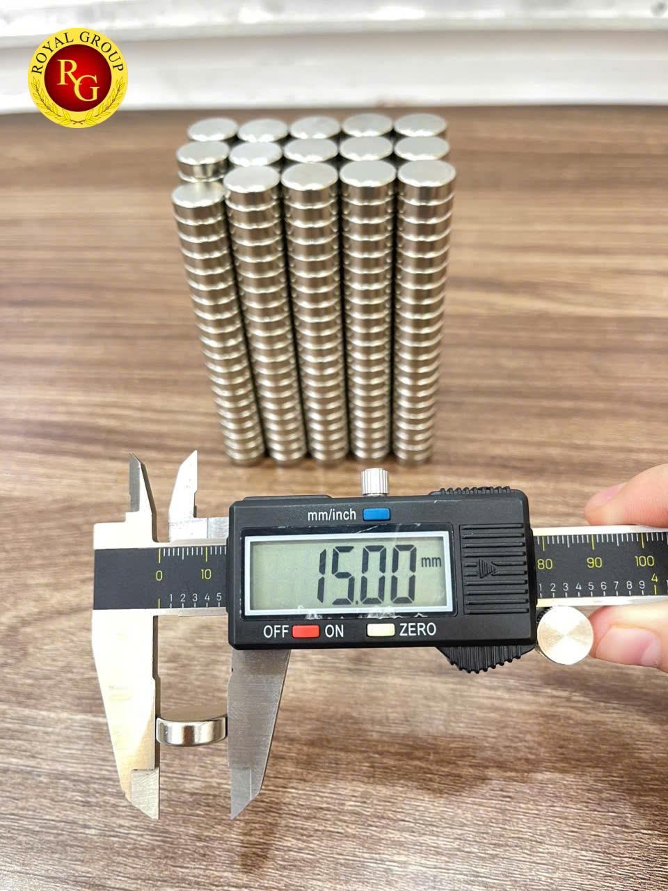Nam Châm Đất Hiếm 15x5mm - Ảnh 2