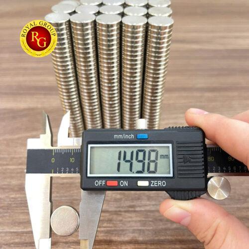 Alternative view of Nam Châm Đất Hiếm 15x3mm