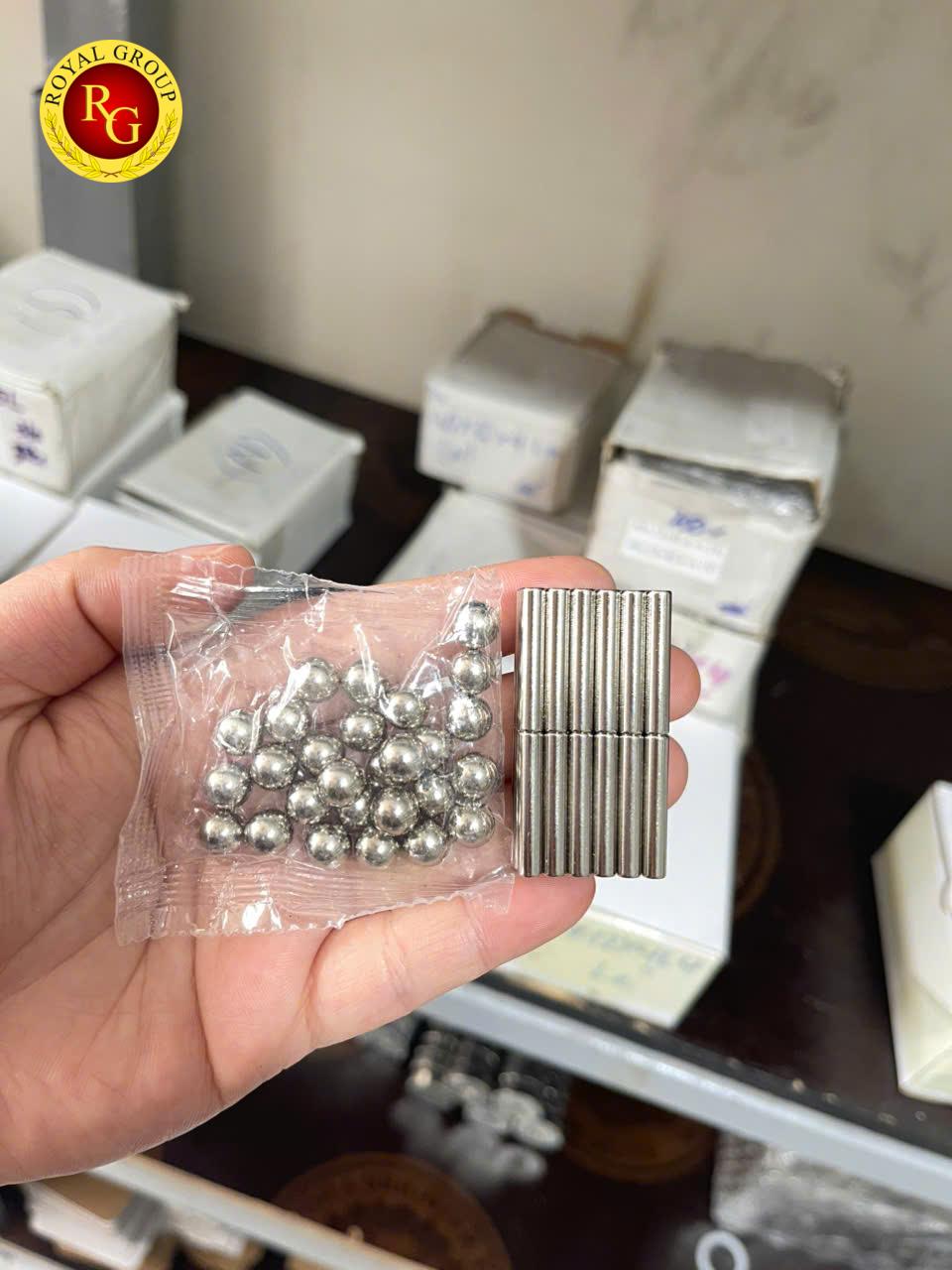 Bộ đồ chơi thanh và bi (36 thanh nam châm và 27 bi sắt) - Ảnh 5