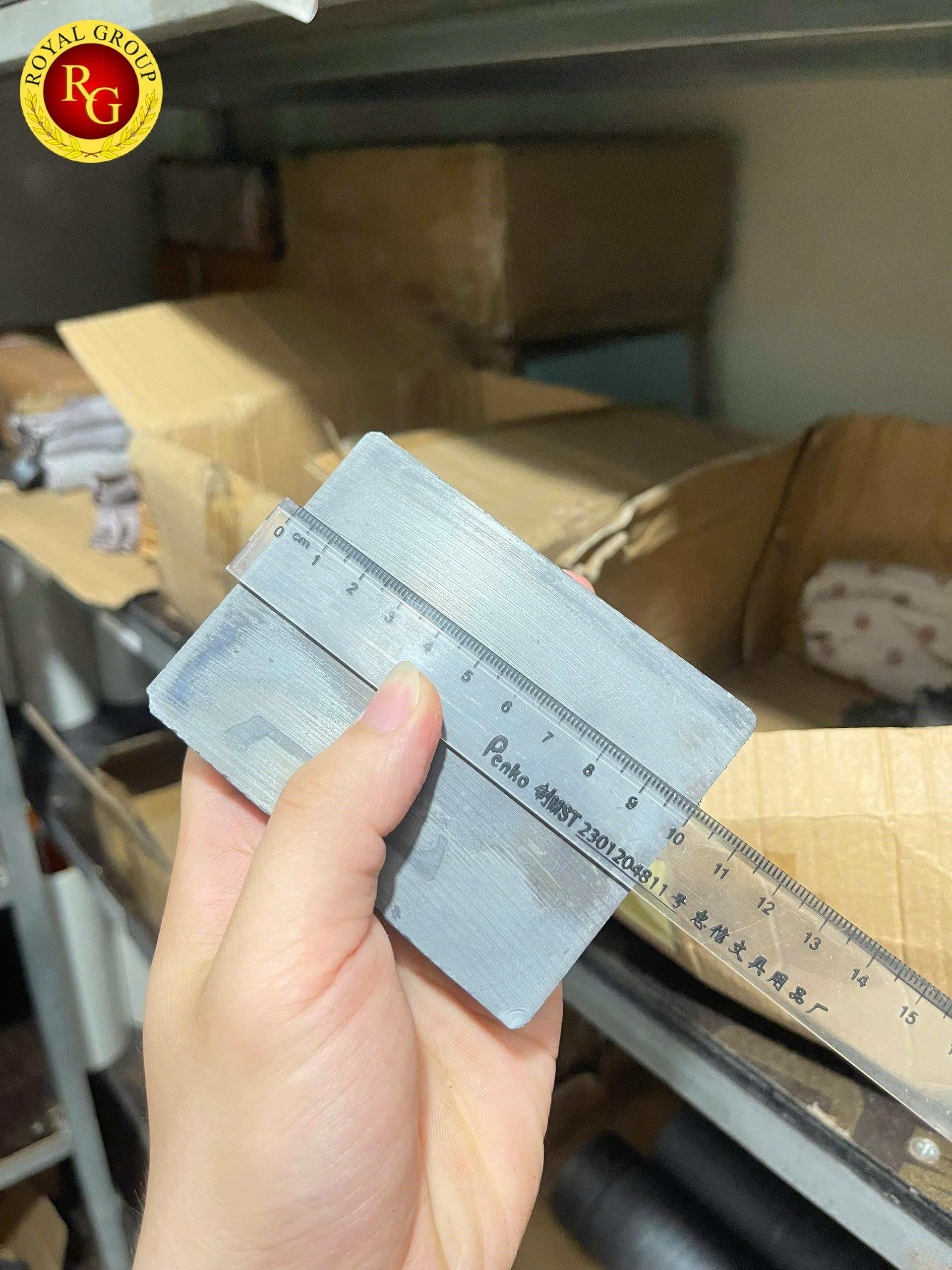 Nam châm ferrite 100x75x25mm - Ảnh 3